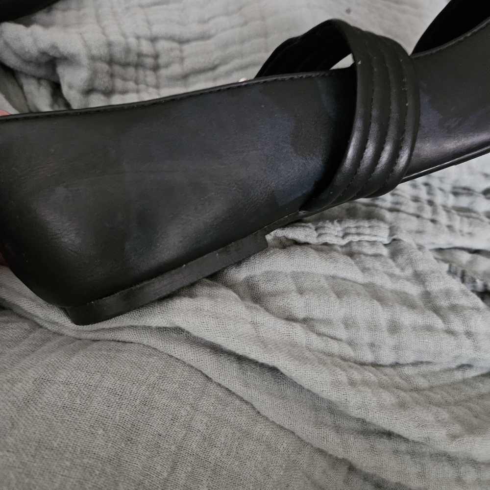 Torrid Black Flats with Buckle Strap - Picture 4 of 5